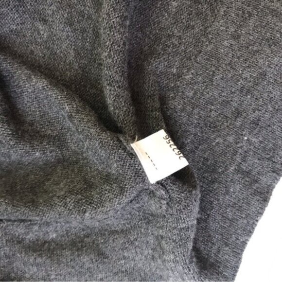 Ann Taylor Y2K Wool Round Hem Ballon Sleeve Cardigan Sweater Top Button Oversize - Picture 9 of 14